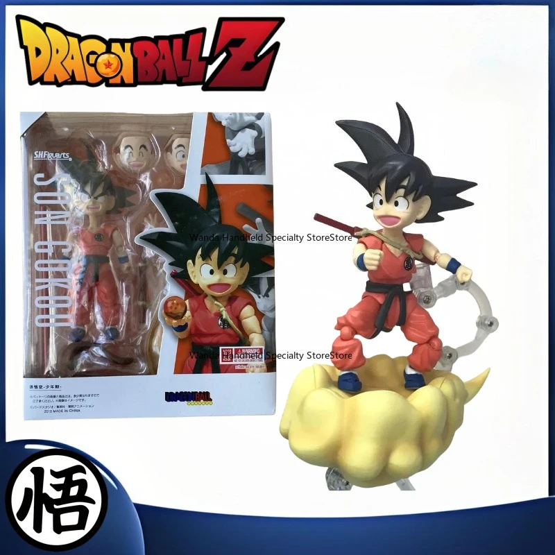 

В наличии Dragon Ball Kakarotto Son Goku Фигурка Gk Фигурка Сальто Облако Подвижная кукла Модель 12 см Коллекция игрушек Дети