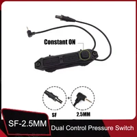Interruptor táctico de función Dual remota de presión aumentada, adecuado para PEQ-15, DBAL-A2, M300, M600, linterna de arma