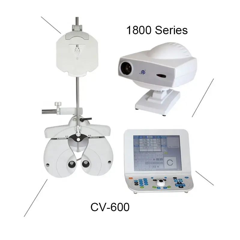 Probador de Visión Automática Digital, prueba ocular, entrega rápida, Cv600