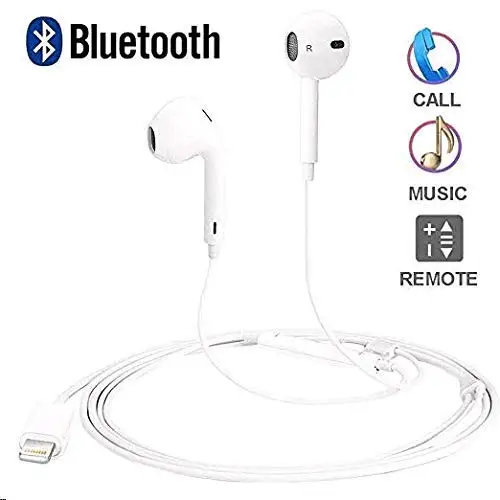 In-ear Earbuds Headphones Parmeic Wired Earphones Stereo Bass Noise Cancelling Ear Buds