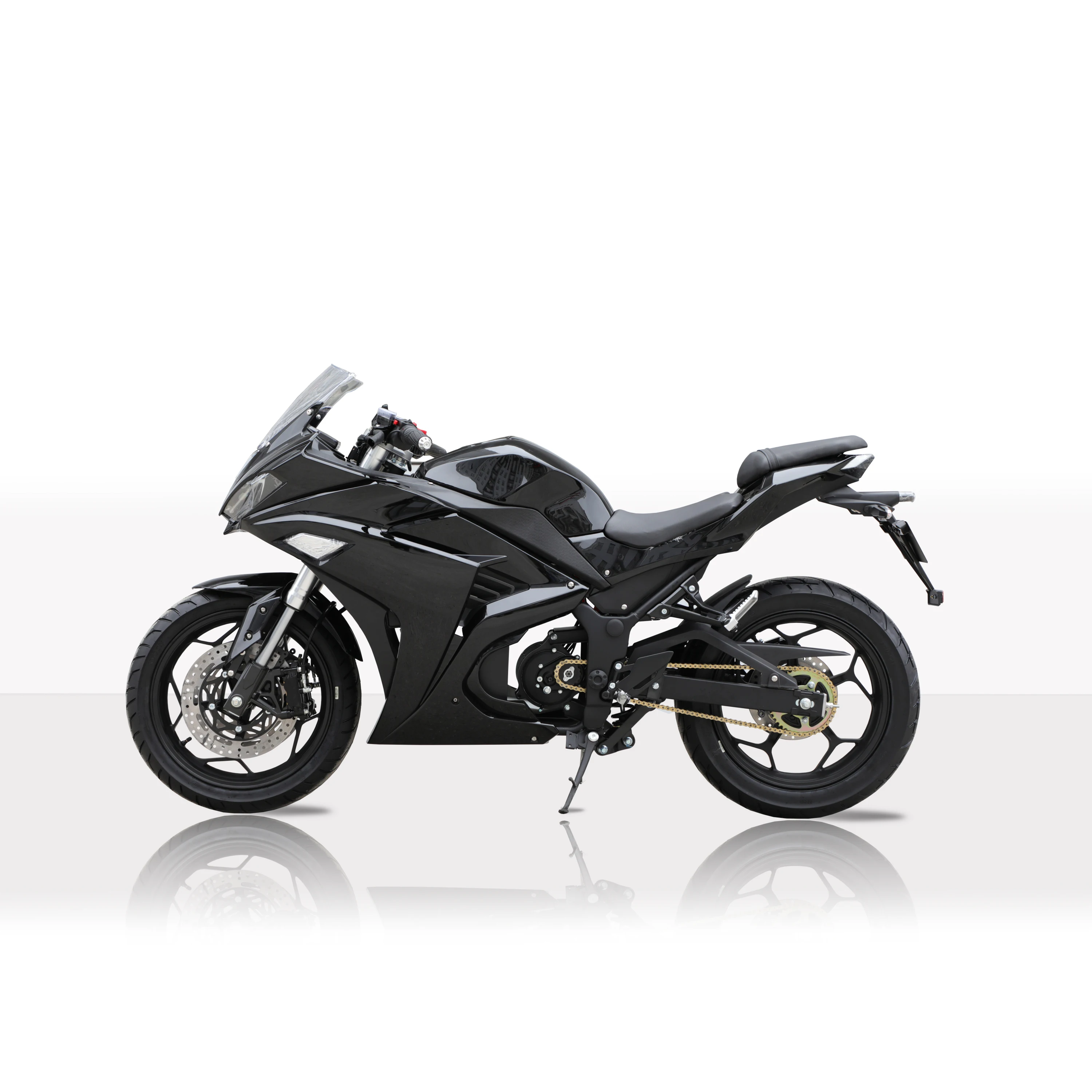Luyuan Motorcycle Best-selling E-Motor 4000W Customize Powerful 72V Lithium Racing Electric Motorcycle