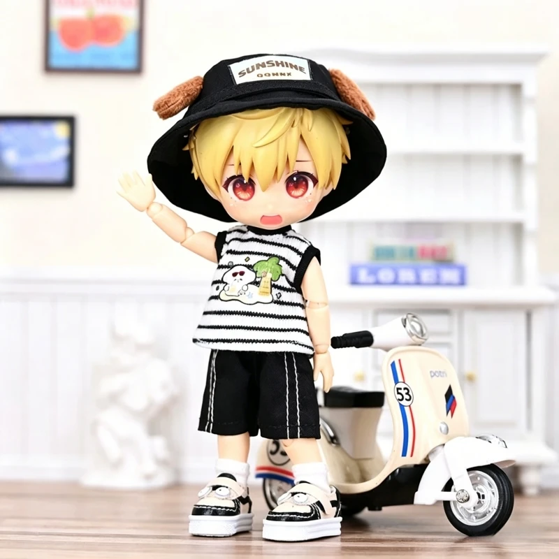 For OB11 Multi-Style Doll Hat Cap For Obitsu11, GSC, 1/12 BJD Doll, Nendoroid, YMY Molly Body11 Doll Accessories view 2