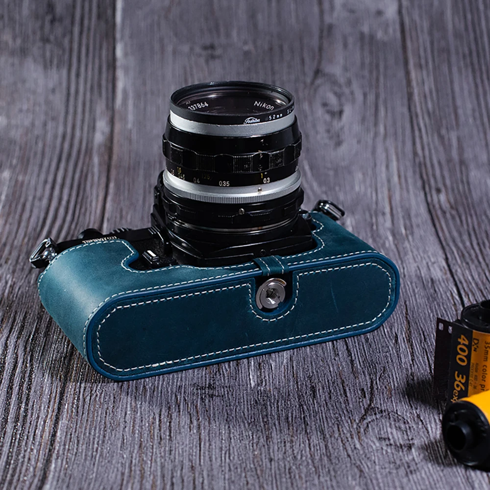 Кожаный чехол для камеры Nikon FM2 FE2 FM2N FM2, полусумка для камеры, кожаный защитный чехол для фотоаппарата, аксессуар для фотосъемки