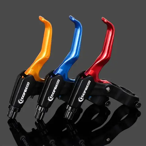1 Par de Palancas de Freno de Bicicleta de Aleación de Aluminio Ultraligeras de Alta Calidad, Palancas de Freno para Bicicleta de Montaña MTB, Palancas de Freno V/Disco