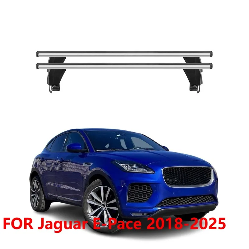 

Верхние поперечины багажника на крышу для Jaguar E-Pace 2018-2025, 2 шт., серый алюминий