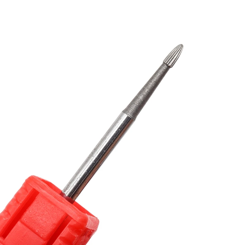 F Cuticle clean carbide nail drill bit 3/32" Rotary Burr Cuticle Clean Bits Milling Cutter For Manicure Nail Drill Accessories