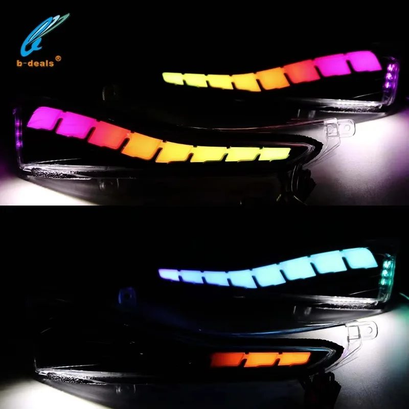 LED Turn signal Side Mirror Lights New Condition for Infiniti Q50 Q60 Q70 2016-2019 LED Front Headlight Car Accessories
