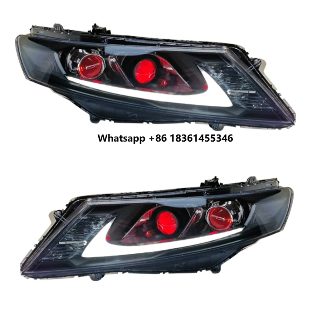 

For Crosstour 11-13 modified Dynamic Front Lamp with Lens DRL Turn Signal Car Accessories Car LED Headlight Assembly