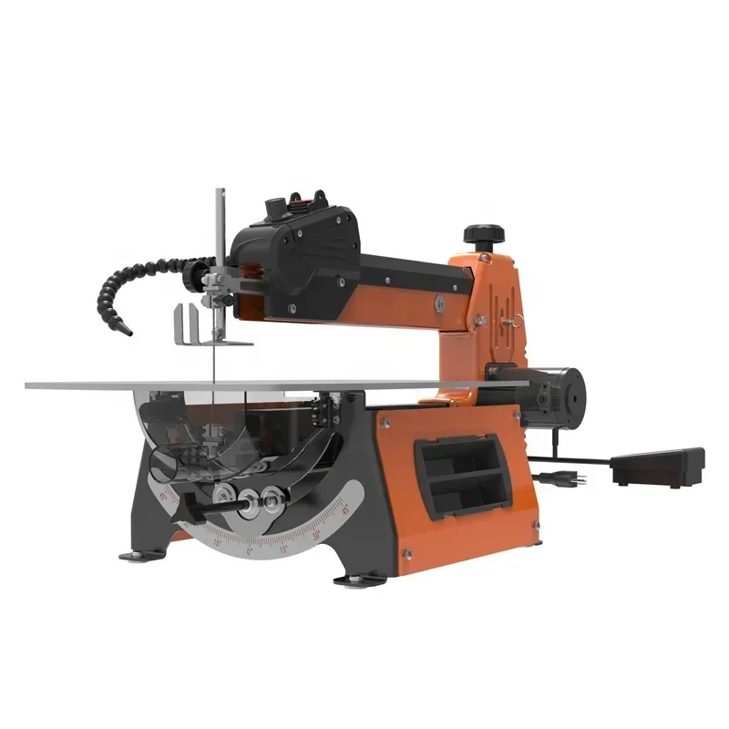 Woodworking electric bench scroll saw machines wood cutting machine variable speed parallel arm scroll saw