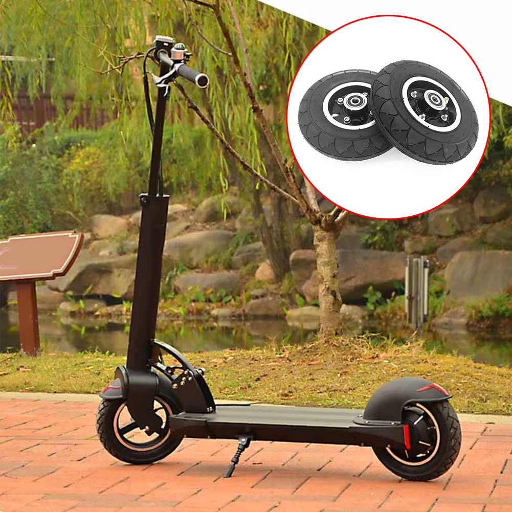 200X50 Rubber Electric Scooter Tyre Tire Inner Tube Set Pneumatic 8 Inch W/ Wheel Hub Bearing Electric Scooter Accessories