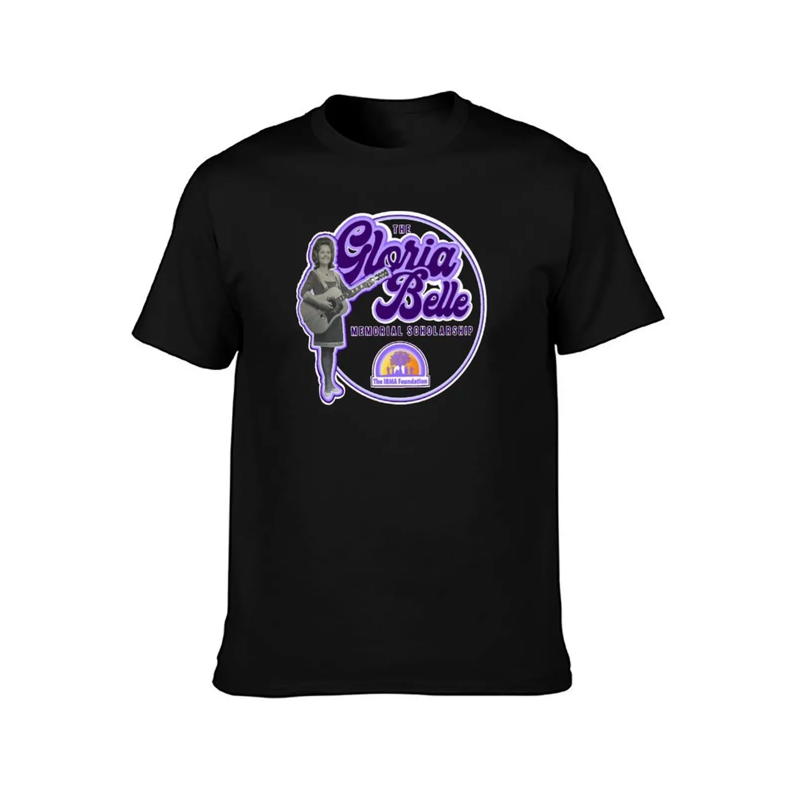 Gloria Bella T-Shirt, Summer Casual Cotton Tee, Oversized Streetwear Tops, Vintage Graphic Print, Loose Fit Short Sleeve
