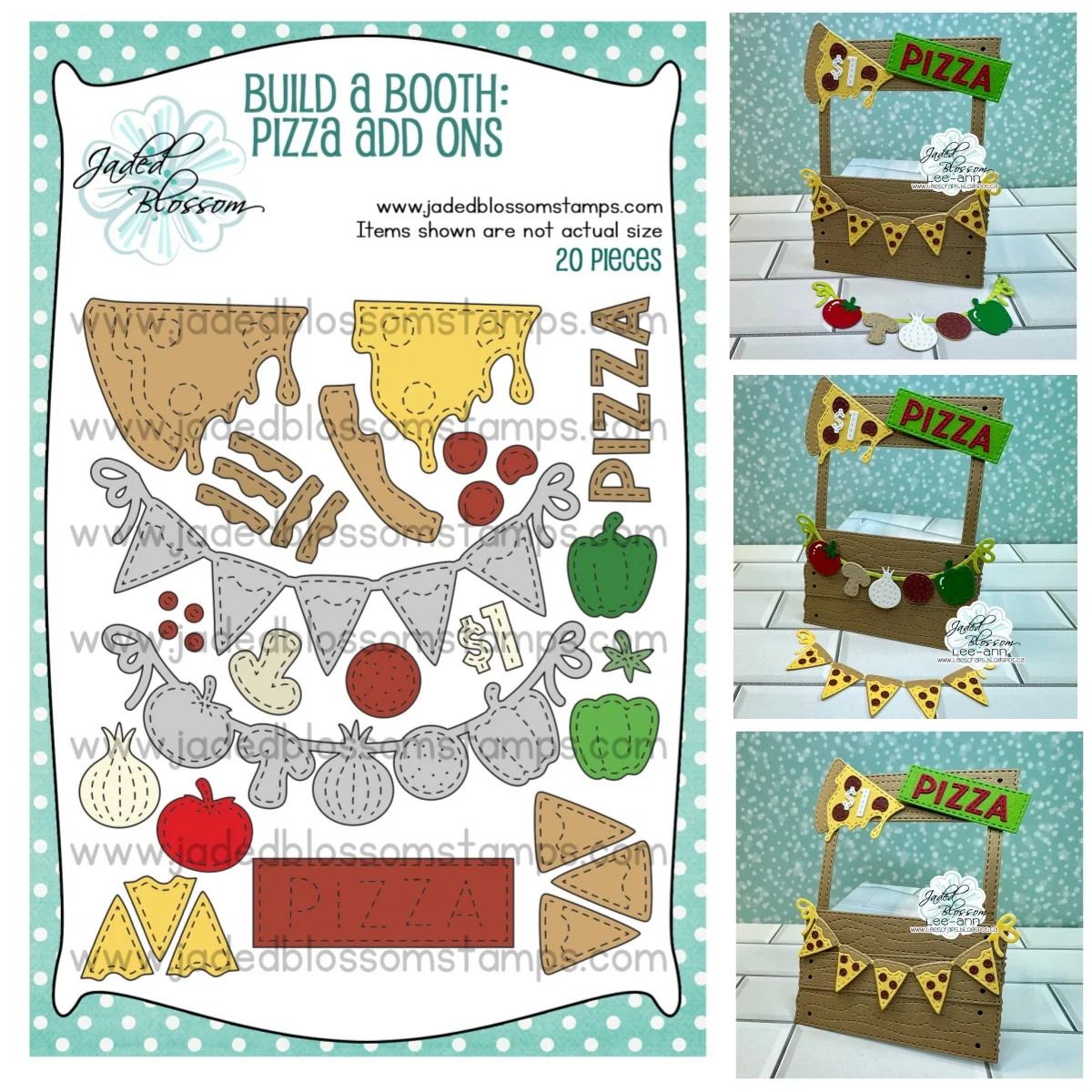 

2026 New Build a Booth Die Metal Cutting Dies for DIY Scrapbook Embossed Handcraft Paper Card Album Craft Template Decoration