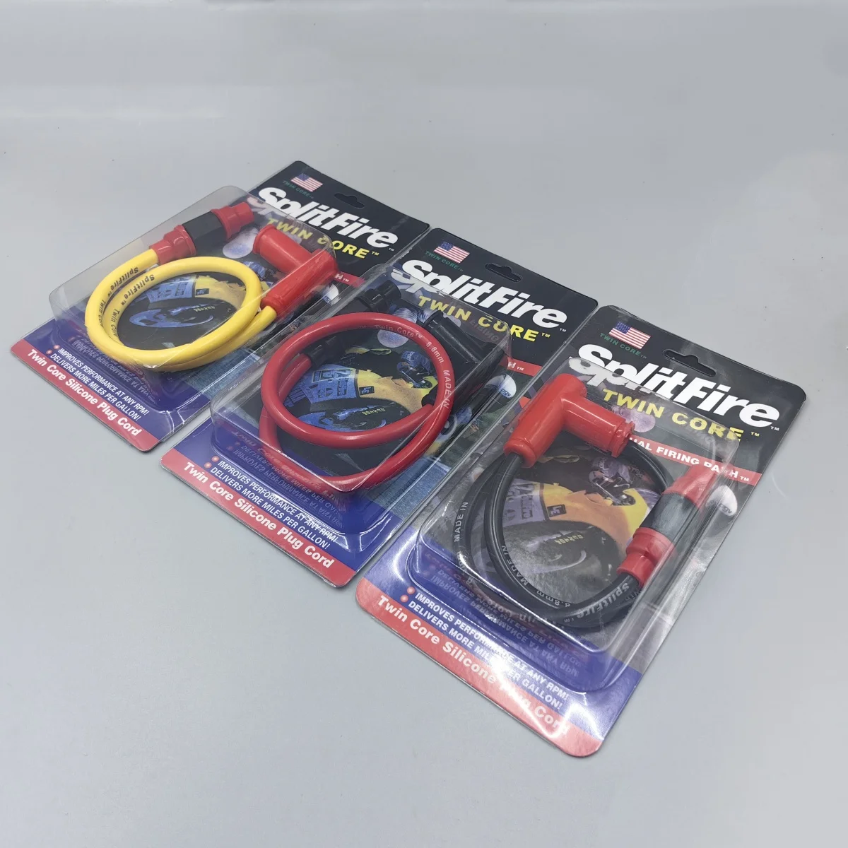 8.8mmdualcore race power ignition coil Motorcycle ignition cable Spark plug  Motocross plug iridium wire