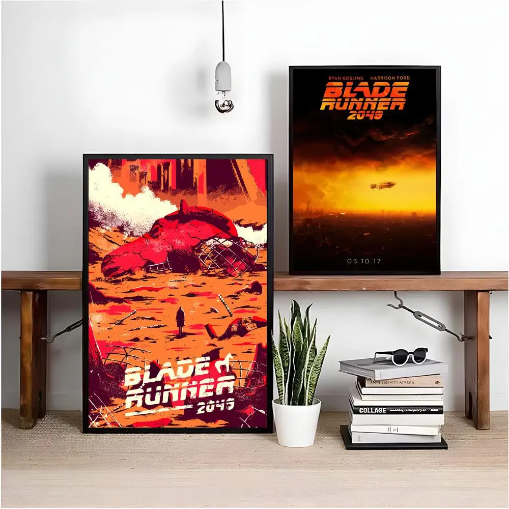 Blade Runner 2049 Classic Movie Painting Calligraphy Canvas Poster Wall Art interior Hallway Home