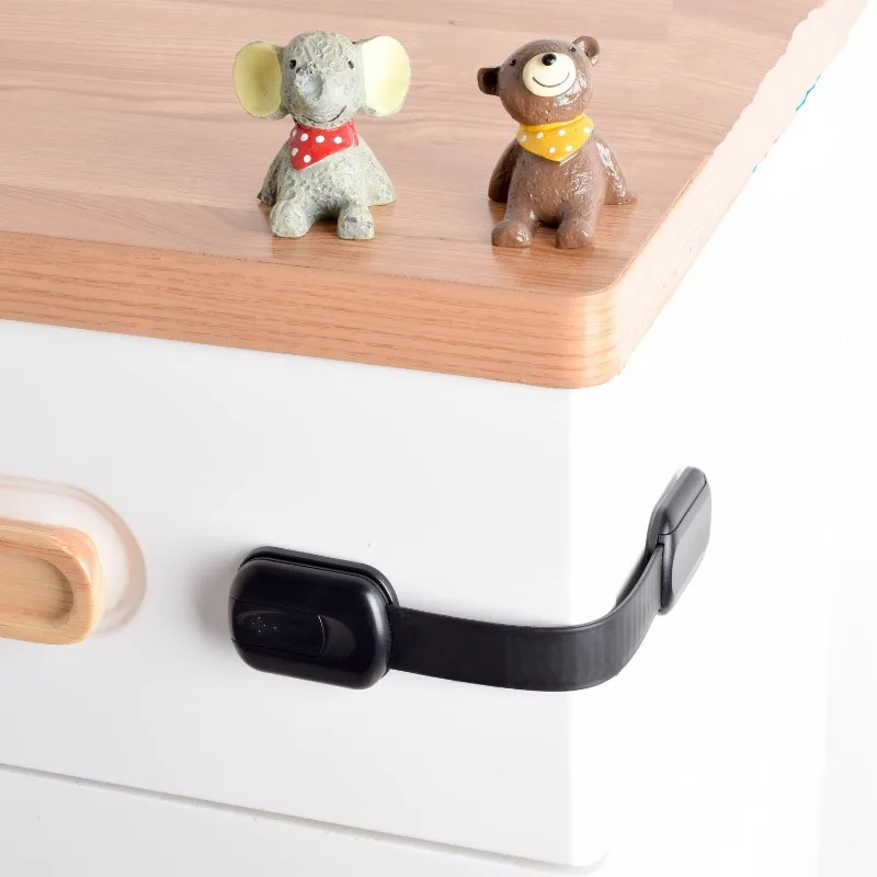 10pcs Children's Drawer Locks, Safety Locks, Child Protective Locks, Multifunctional Cabinet Door Safety Locks,anti-pinch