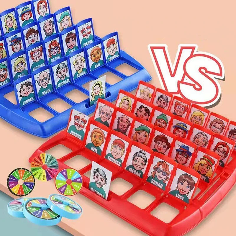 Guessing Characters Table Games Guess Who I Am Board Game Exercise Kids Logic Training Thinking Parent Child Interaction Toys