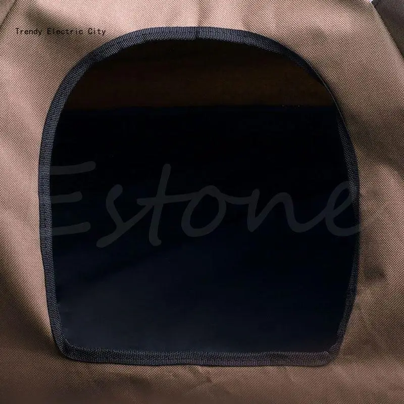 R9CD Cuccia per gatti all'aperto Cuccia antipioggia Protezione solare Pet Nest Car Tenda per cani Tappetino per tenda regalo