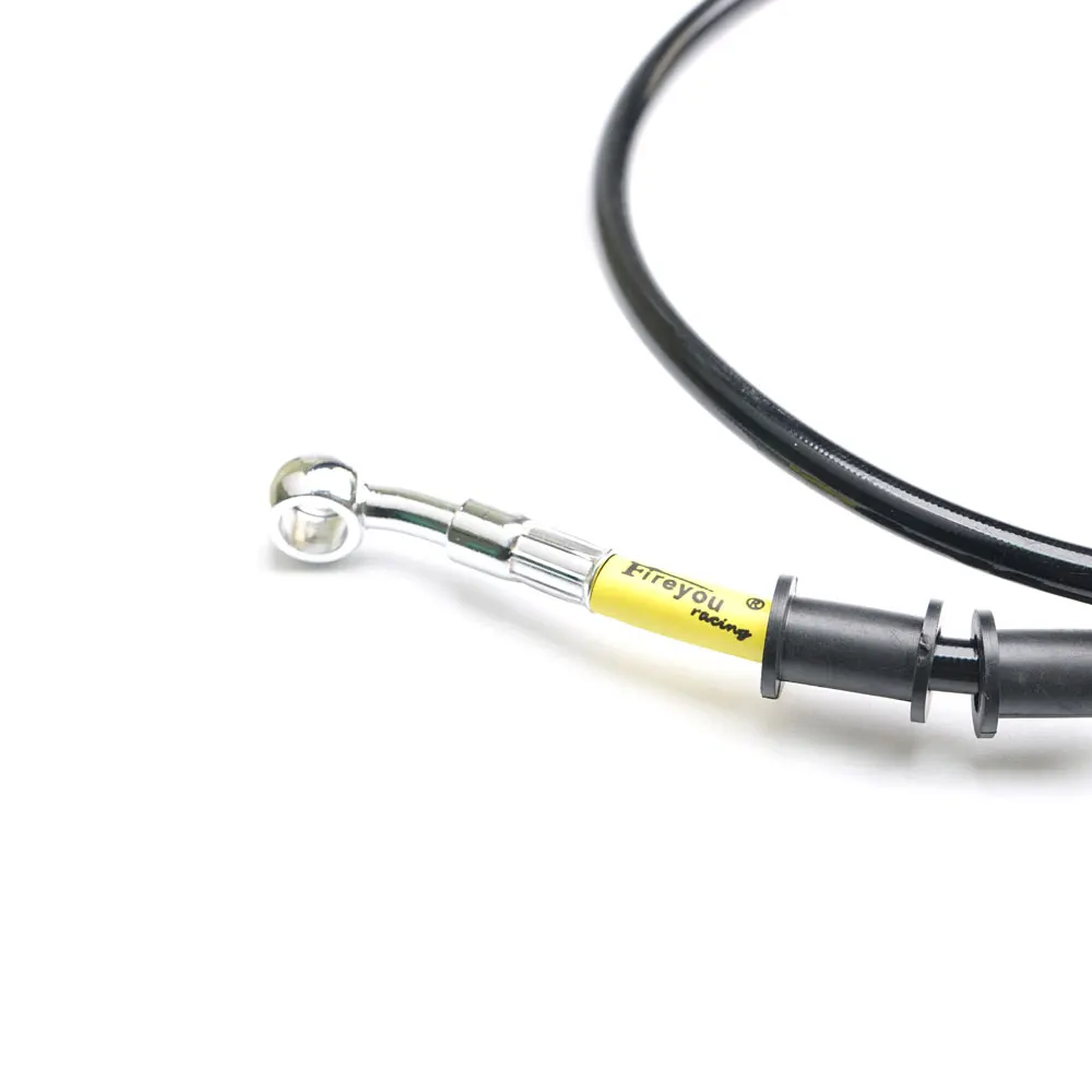 200mm-2400mm Brake Hose Hydraulic DOT Line Cable 10mm 28° Banjo for Suzuki Kawasaki Yamaha Pipe Line Braided oil hose