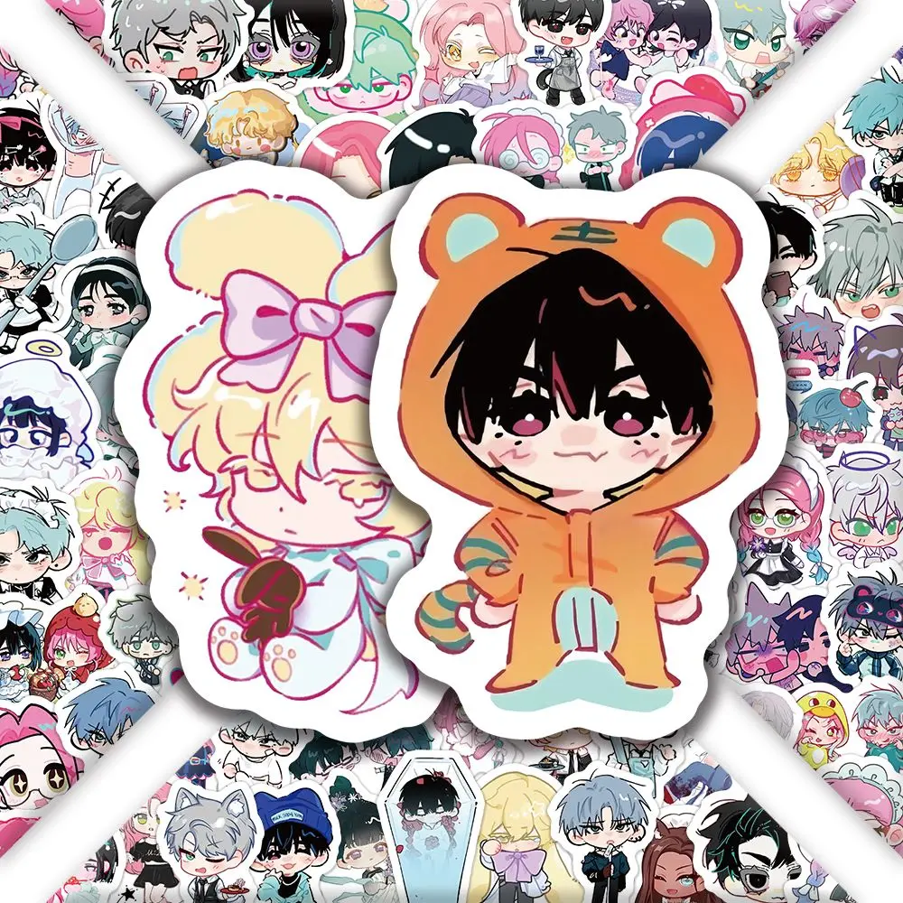 100PCS Anime Alien Stage Ivan Till Stickers Waterproof DIY Phone Laptop Luggage Guitar Notebook Cup Cartoon Stickers Kids Gift