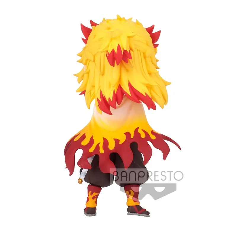 ฟิกเกอร์อนิเมะดาบพิฆาตอสูรของแท้จาก Bandai รุ่น Q Posket เร็นโกคุ เคียวจูโร่ ชินาซูกาวะ ซาเนมิ ฮิเมจิมะ จิเมย์ ของเล่นแอคชั่นสำหรับเป็นของขวัญ