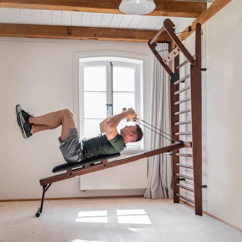 

Indoor rib frame household attractive force pull-up trainer combination set