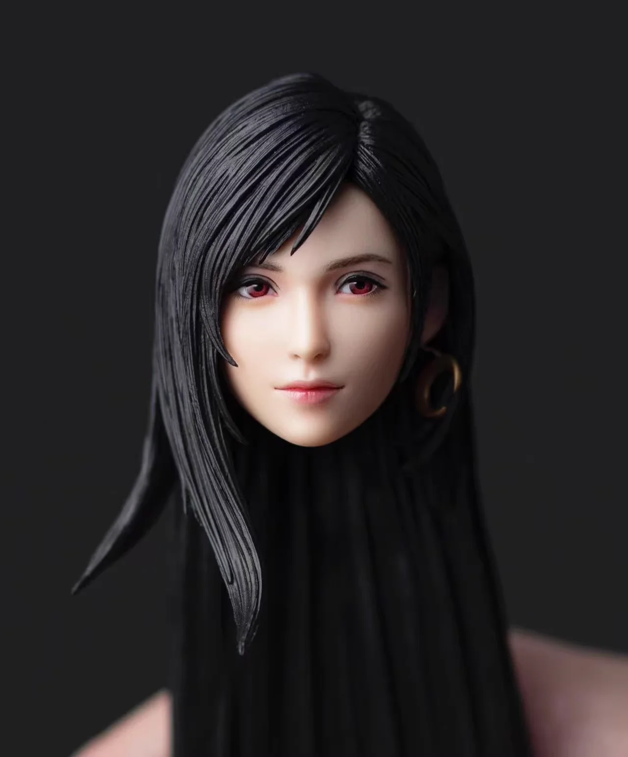 متوفر في المخزون ACG ART Tifa Lockhart ملحقات الرأس جزء آلهة حلمي 1/6 نموذج اللعب جمع تركيب الرأس