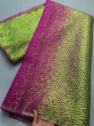 Nigerian Jacquard Lace Fabrics High Quality African Brocade Lace and Fabrics Luxury Party Dresses for Women Sewing,5Yards 4152