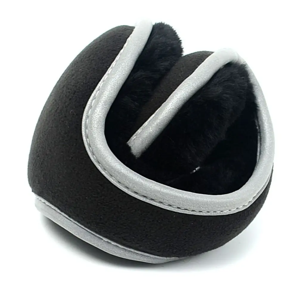 with Reflective Tape Foldable Earmuff Soft Thicken Ear Warm Protector Keep Warm Windproof Winter Warm Ear Muff