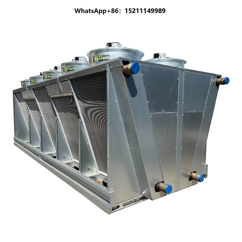Efficient Outdoor v Shaped 6kw 9kw 12kw 16.5kw 22.5kw Cooling Radiator Immersion Dry Cooler v 30kw
