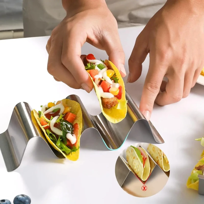 Estante para comida mexicana, torre de acero inoxidable, bandeja, horno, herramientas de cocina, torre para tortillas de maíz, bandeja, estante de exhibición
