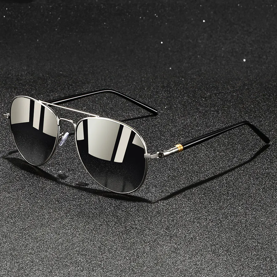 Gafas de sol de piloto vintage a la moda para hombres y mujeres, gafas de sol clásicas de marca de diseñador, gafas para conducir, pescar, ocio al aire libre