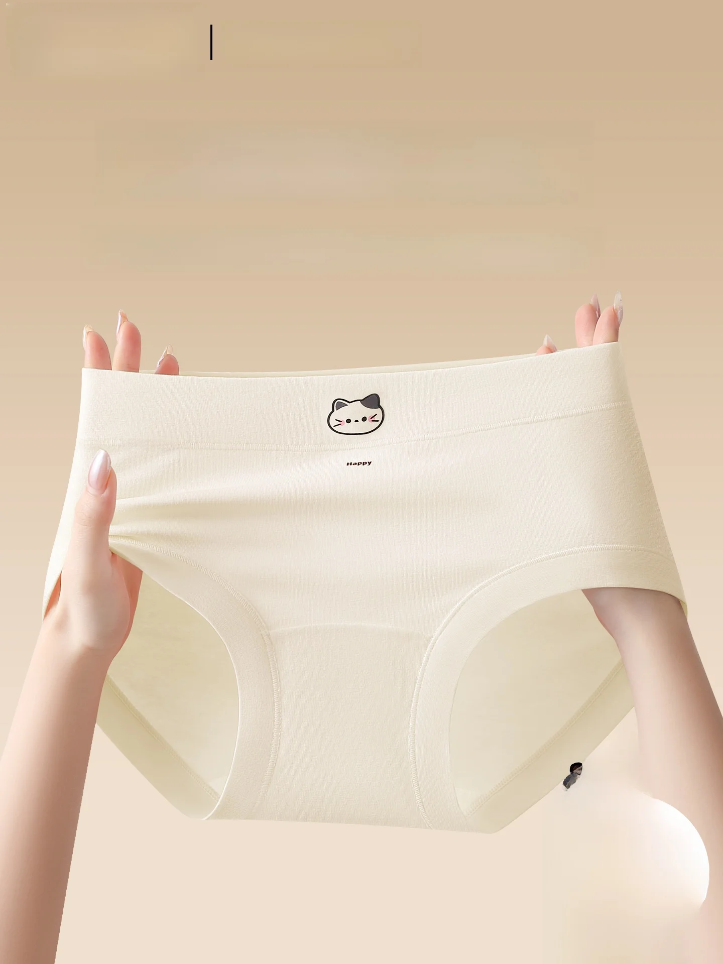 Pure Cotton Student Underwear Girls  Panties Antibacterial Seamless Design Middle And High School Teens Essential Briefs