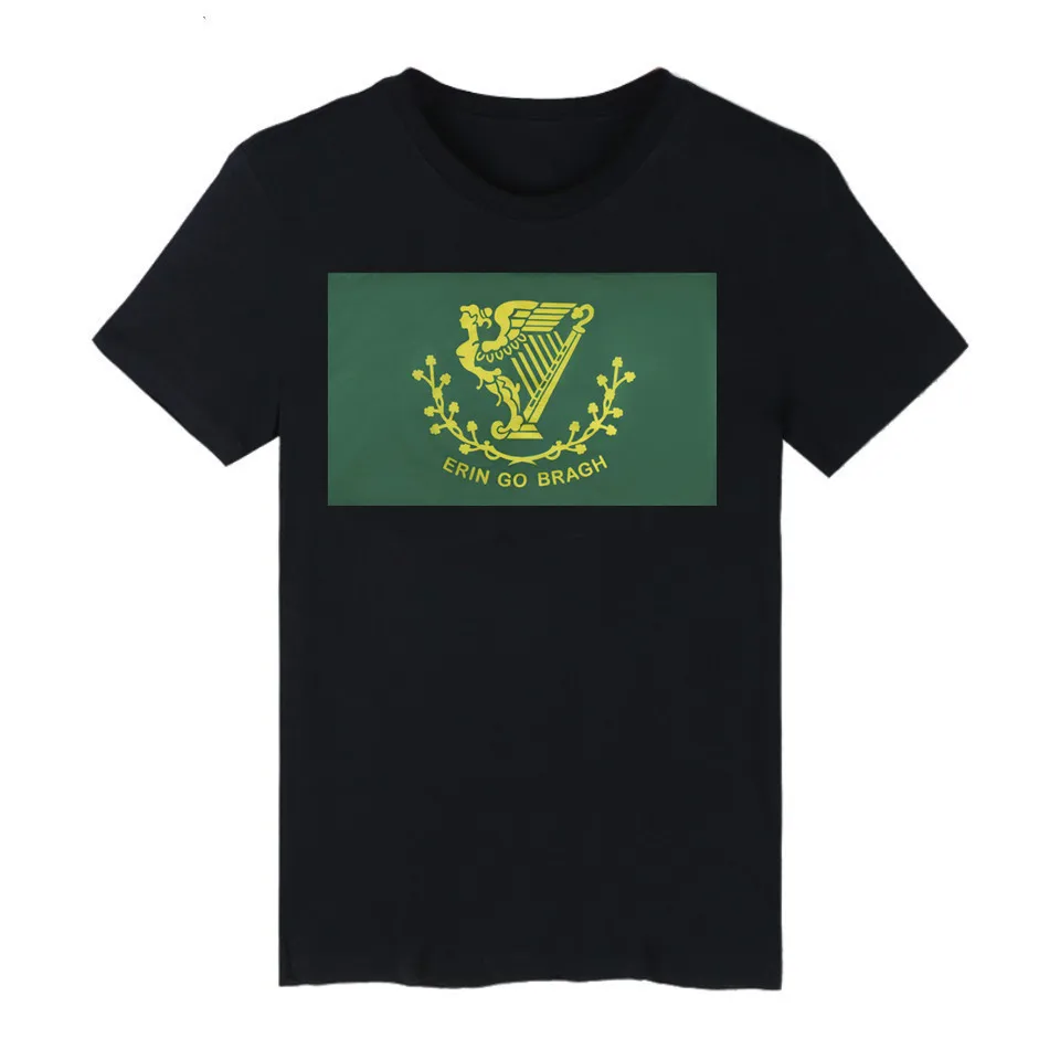 T shirt  Ireland Irish Erin Go Bragh Harp Flag For Decoration