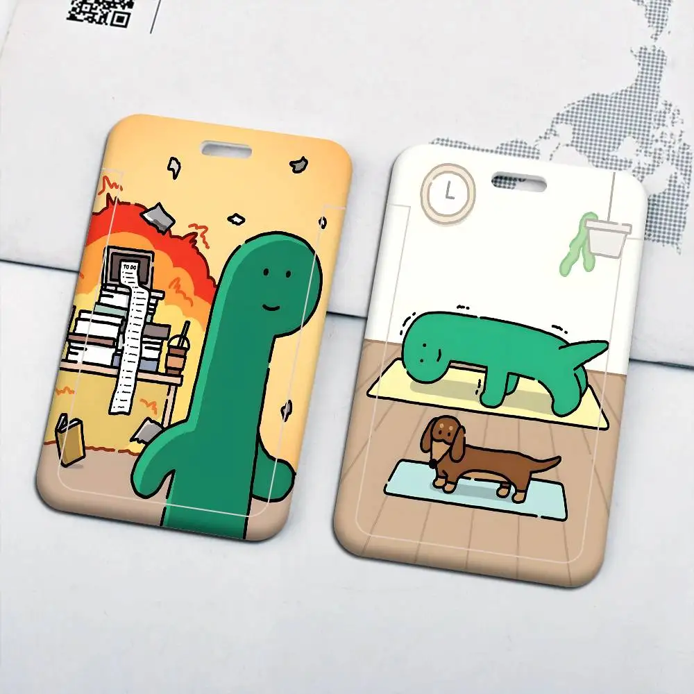 

Мультяшные держатели для ID-карт J-Joguman S-Studio, шнурки для карт, чехлы для пропусков, подвесные шнурки, женские держатели для бейджей, шейные ремешки, держатели для визиток