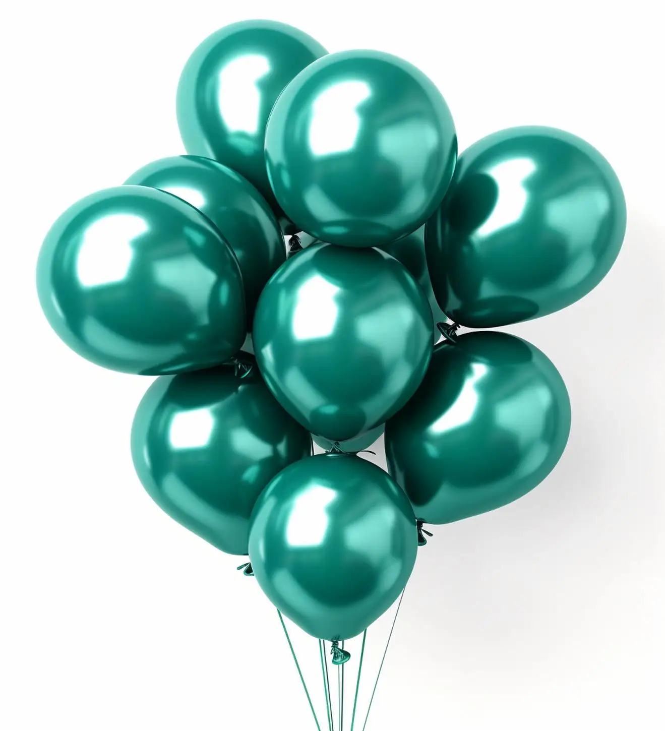 117pcs Set 5 Inch Green Latex For Birthday Party Party Balloons Latex Balloon Party Balloons Ceiling Decorations