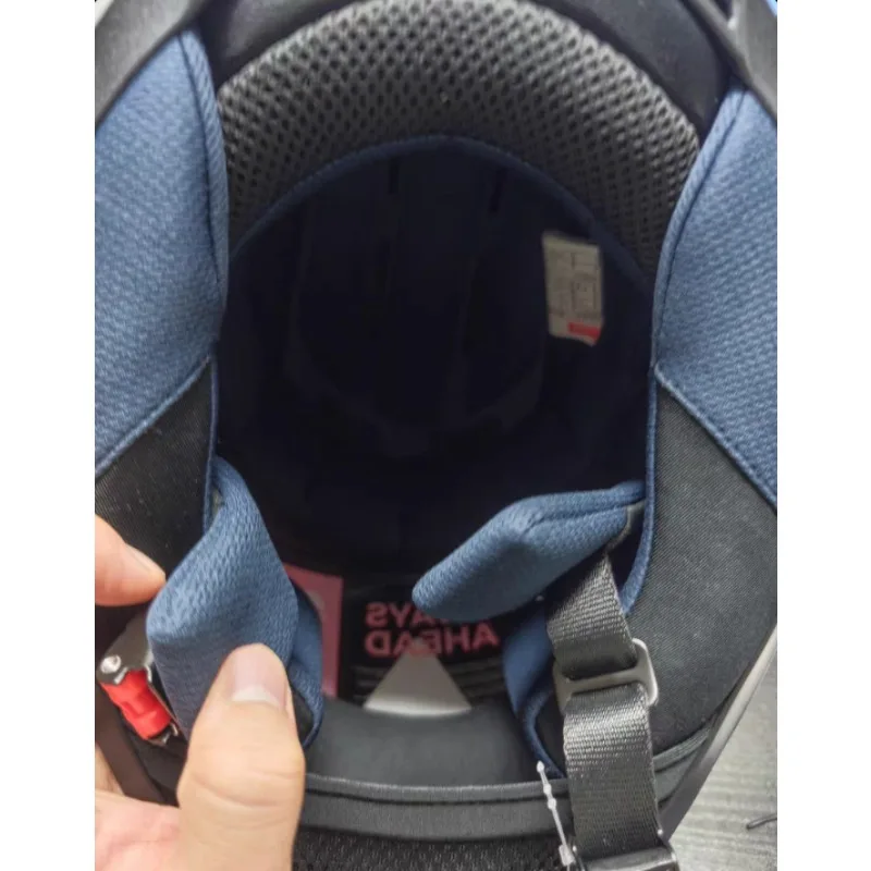 Original For LS2 FF358 DRIFTER Helmet Lining, FF358 Combination Pull Half Helmet Liner, Helmet Modification Accessories