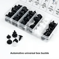 100pcs Mixed Trim Panel Retainer Fastener Kit Auto Plastic Clip Car Body Push Pin Rivet Bumper Door Clips Accessories 2024