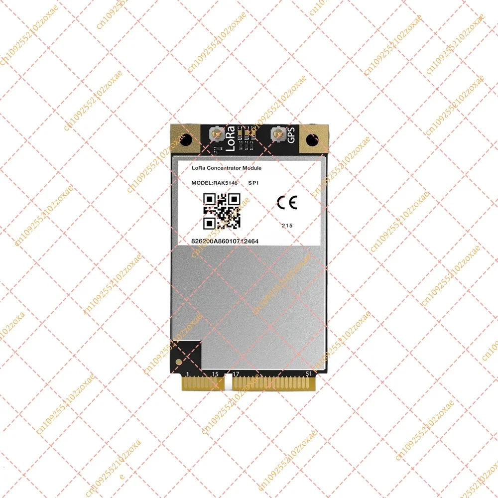 RAK5146 Gateway Concentrator Module LoRaWAN SX1303 Core SPI USB GPS LBT Support