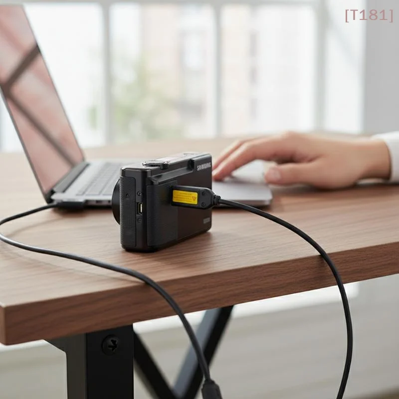 [E] Suitable For Camera USB Data Cable Digital Camera Connection Cable ES65 75 PL170 NV3 ES7
