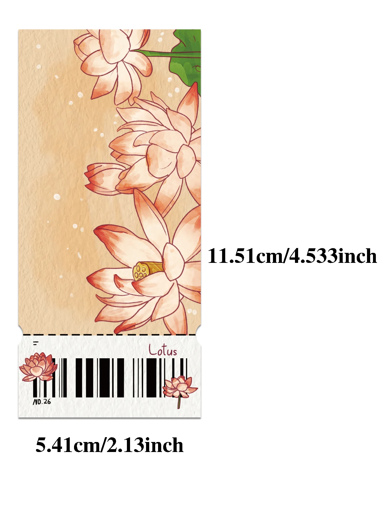 30pcs Flowers Bookmark plants flowers Hand-painted decoration Reading pages Mark Handledger material DIY ticket stub card