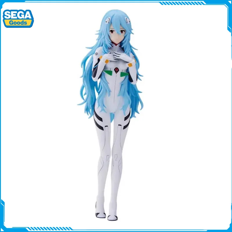 

In Stock SEGA SPM Neon Evangelion Movie Ayanami Rei Original Genuine Anime Figure Model Toys Action Figure Collection Doll Pvc