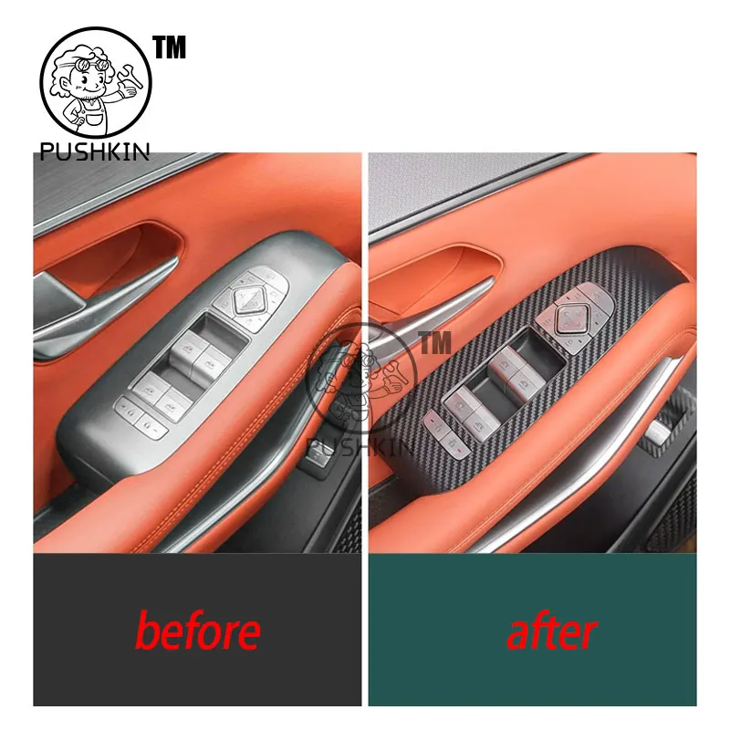 BYD Sealion 8/Tang L 2025-26 Carbon Fiber Panel Protector