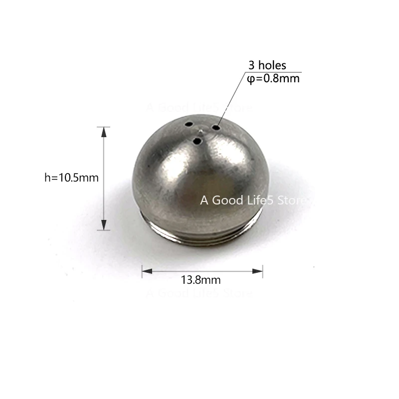 

Применитесь к WPM Huijia 270S/270SN Полуавтоматическую кофемашину Паровая насадка с 3 отверстиями Модификация диафрагмы 0,8 мм