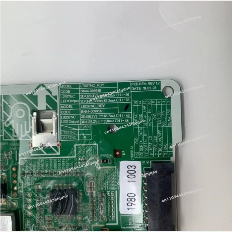 QA75Q70RAJ Power Supply BN44-00991A Constant Current Board BN44-00991B L75S7NC-RDY