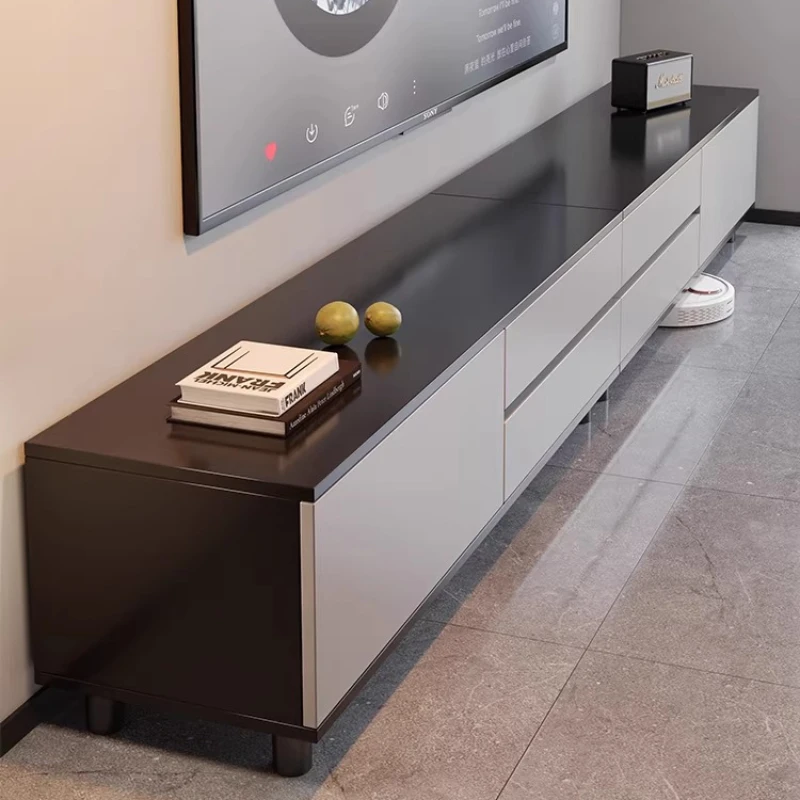 

Living Room Minimalist Tv Stand Modern Floor Cabinet Design Tv Stand Storage Home Magalu Loja Oficial Living Room Furniture