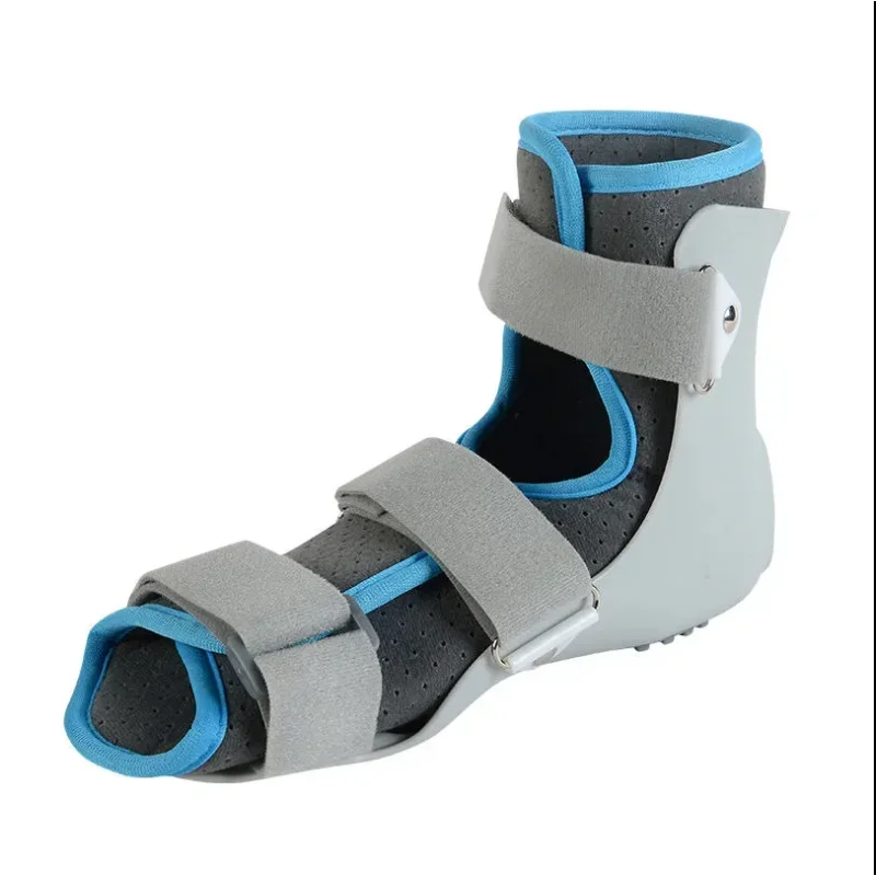 Medical Ankle Injury Orthopedic Support Brace Adjustable Foot Wrap Fracture Stabilizer Sprained Fixed Splint Foot Drop Corrector