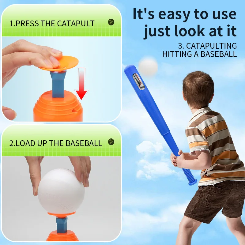 Kids Baseball Launcher Set 4