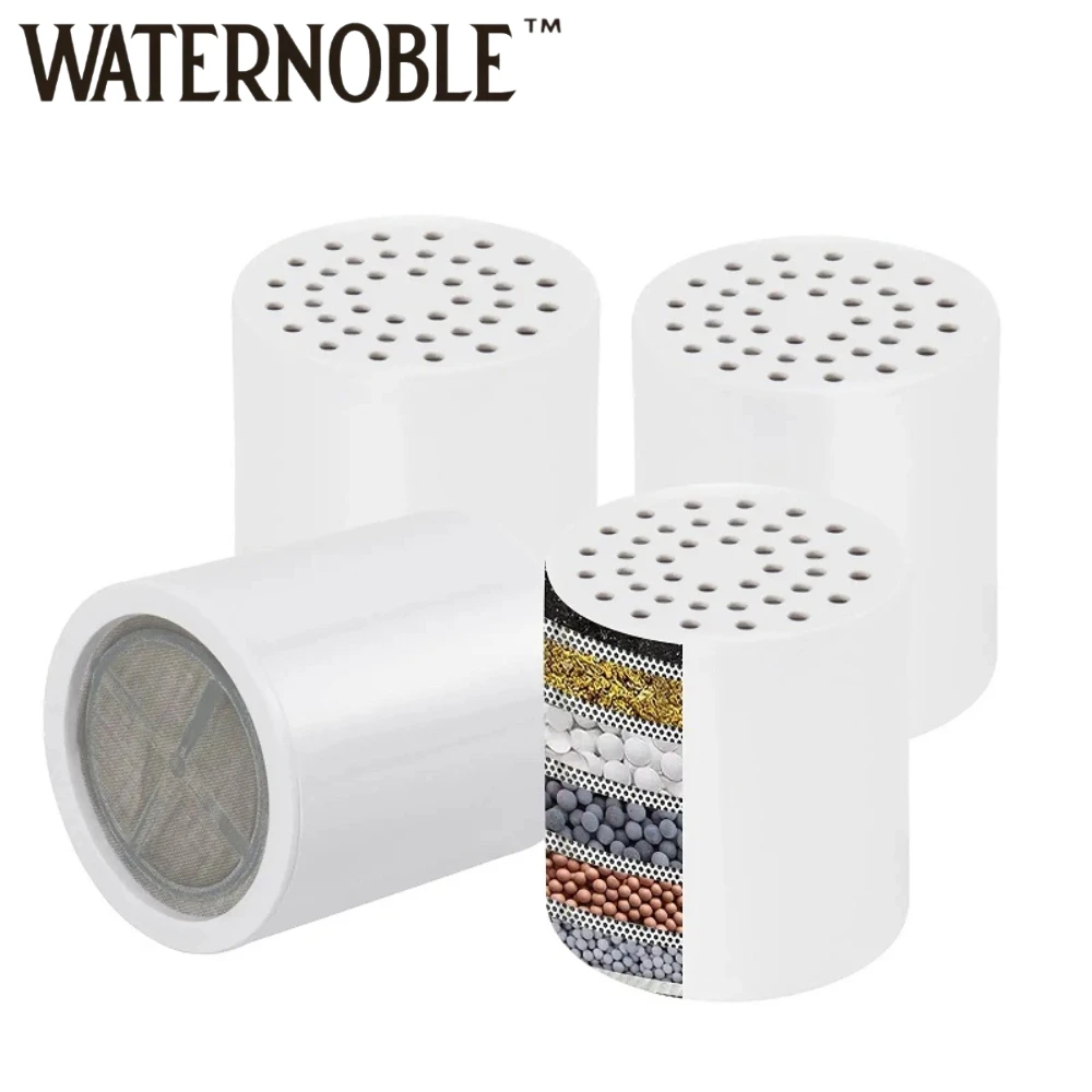 15 Stage Shower Filter Replacement Cartridge Shower Filter for Hard Water Universally Compatible with Any Similar Design Shower