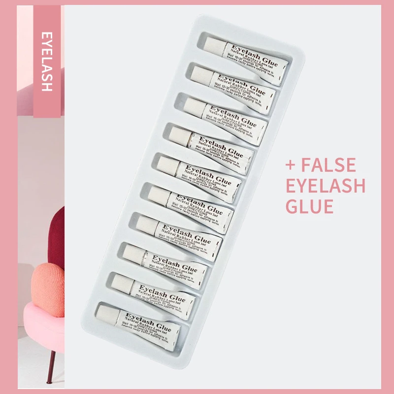 Lot False Eyelash Glue Transparent White Multifunctional Waterproof Long Lasting False Eyelash Accessories Cosmetic TSLM1