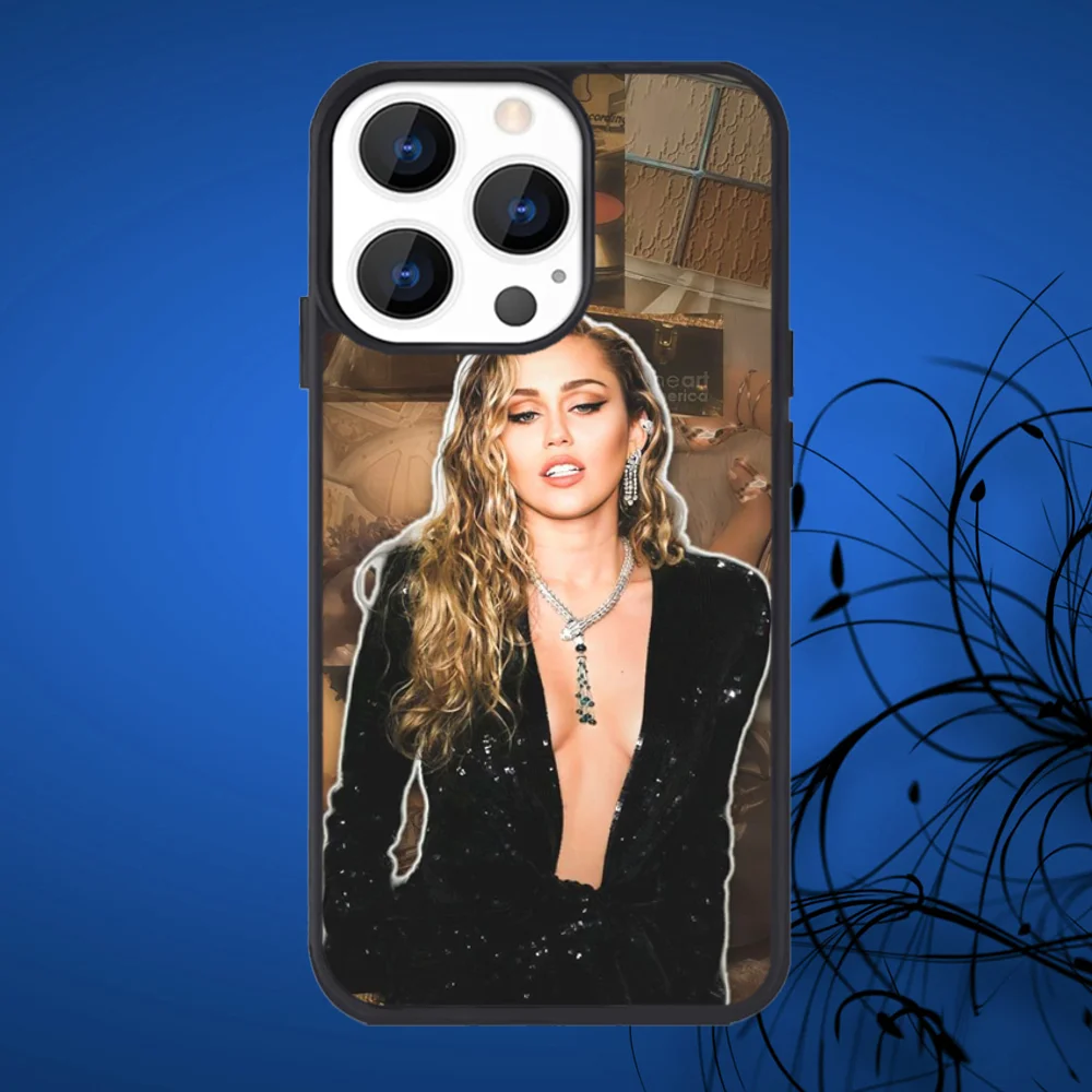 Singer M-Miley C-Cyrus Phone Case For iPhone 16,15,14,13,12,11,Plus,Pro,Max Mini Magsafe Magnetic Wireless Charging